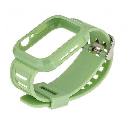 Ремінець для Apple Watch Band Silicone Shine + Protect Case 44mm