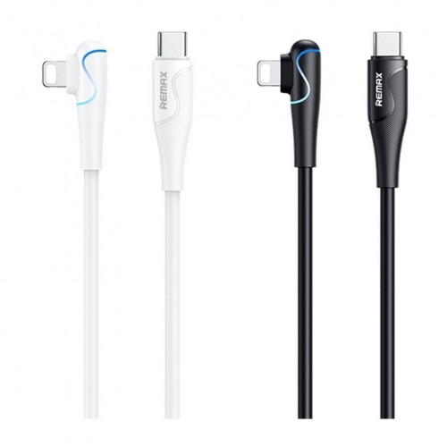 Кабель USB Remax RC-192i 20W 90° Type-C to Lightning