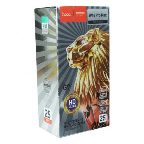 Захисне скло Hoco G9 HD for Apple iPhone 14 Pro Max 25 шт