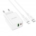 Мережевий Зарядний Пристрій Borofone BA69A Resource PD20W+QC3.0 Type-C to Lightning Мережевий Зарядний Пристрій Borofone BA69A Resource PD20W+QC3.0 Type-C to Lightning