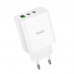 Мережевий Зарядний Пристрій Hoco C126A Pure PD+QC 40W(2C1A) Мережевий Зарядний Пристрій Hoco C126A Pure PD+QC 40W(2C1A)