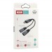 Перехідник XO NBR160A audio adaptor Lightning to double Lightning