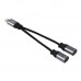 Перехідник XO NBR160A audio adaptor Lightning to double Lightning Перехідник XO NBR160A audio adaptor Lightning to double Lightning