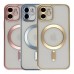 Чохол TPU Metallic Chrome Full Camera with Magsafe для iPhone 12