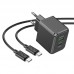 Мережевий Зарядний Пристрій Hoco CS14A USB-C/1USB PD/QC 20W+Type-C to Type-C Мережевий Зарядний Пристрій Hoco CS14A USB-C/1USB PD/QC 20W+Type-C to Type-C