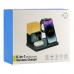 Бездротовий Зарядний Пристрій Z15 6in1 Clock+Lamp15W IP version