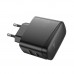 Мережевий Зарядний Пристрій Hoco CS63A 1USB/1USB-C PD65W/QC GAN