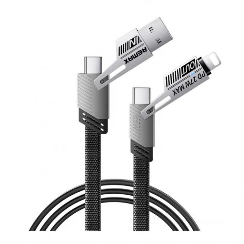 Кабель USB Remax RC-C189 USB/Type-C to IP/Type-C 65W