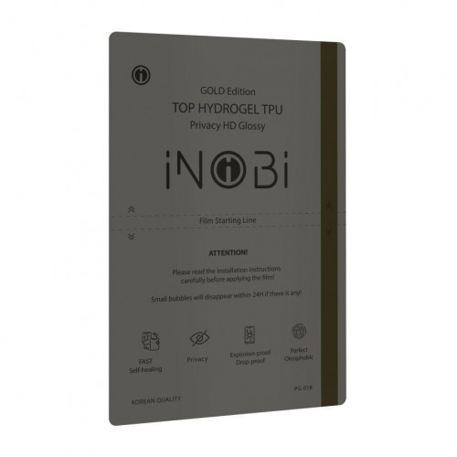 ПОШТУЧНО Гідрогель плівка iNobi GOLD PG-018 Korean / (глянцева приватна)