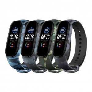 Ремінець для Xiaomi Mi Band 3/4 Сamouflage Ремінець для Xiaomi Mi Band 3/4 Сamouflage