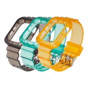 Ремінець для Apple Watch Band Color Transparent + Protect Case 40/41 mm Ремінець для Apple Watch Band Color Transparent + Protect Case 40/41 mm