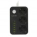 Мережевий Подовжувач LDNIO SE3631 6USB 3.4A / 3 Socket