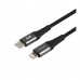 Кабель USB Ridea RC-US42 UltraStrong Type-C to Lightning 30W 1.2m