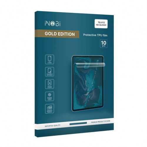 Гідрогель плівка для планшета iNobi GOLD TG-012 / 10 штук (матова)