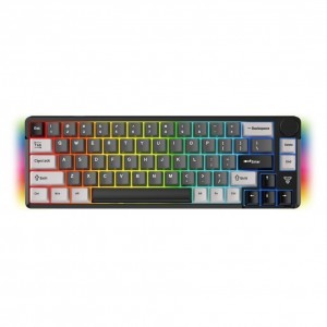 Клавіатура Ігрова бездротова FANTECH ATOM PRO66 MK919 Blue Switch
