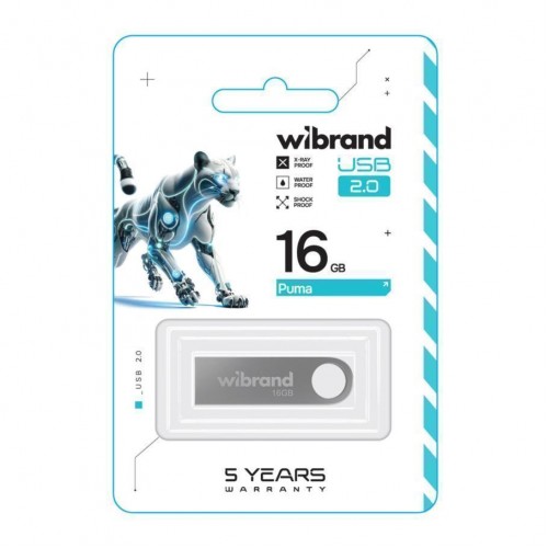 USB флеш-накопичувач Wibrand 16gb Puma