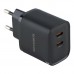 Мережевий Зарядний Пристрій Borofone BA85A 2USB-C PD/QC 35W