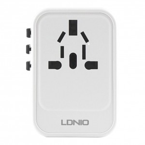 Мережевий Перехідник LDNIO Z6 2USB-C/1USB 65W
