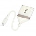 Перехідник Hoco UA40 2-in-1 Card Reader Lightning