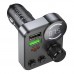 FM-трансмітер Hoco E86 USB-C PD30W+USB-A QC18W/TF/BT5.4 Total 48W FM-трансмітер Hoco E86 USB-C PD30W+USB-A QC18W/TF/BT5.4 Total 48W