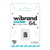 Карта Пам'яті Wibrand MicroSDHC 64gb UHS-1 10 Class
