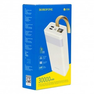 Універсальна Мобільна Батарея Power Bank Borofone BJ18A  Coolmy digital display 30000 mAh