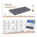 Клавіатура бездротова Borofone BG16 Cloud (2.4G+Bluetooth 5.0) Клавіатура бездротова Borofone BG16 Cloud (2.4G+Bluetooth 5.0)