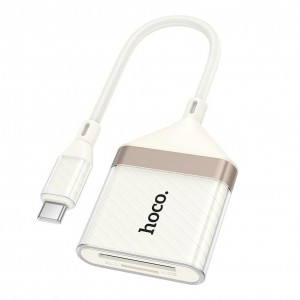 Перехідник Hoco UA40A 2-in-1 Card Reader Type-C