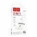 Перехідник Hoco UA40A 2-in-1 Card Reader Type-C