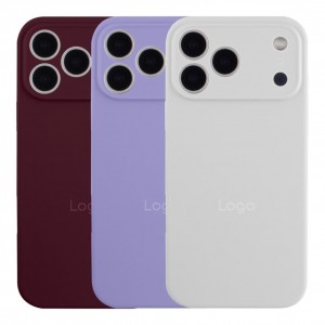 Чохол Silicone Case Full Size with Frame для iPhone 17 Pro Max
