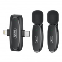 Мікрофон Петличний Бездротовий  XO MKF010 Twin Type-C+IP