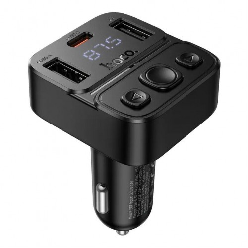 FM-трансмітер Hoco E87 USB-C PD20W+USB 15W Total 35W