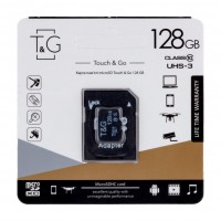 Карта Пам'яті T&G MicroSDXC 128gb UHS-3 10 Class & Adapter Карта Пам'яті T&G MicroSDXC 128gb UHS-3 10 Class & Adapter