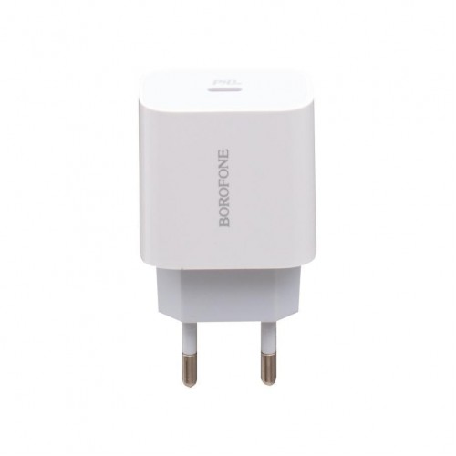 Мережевий Зарядний Пристрій Borofone BA38A Plus PD 20W Type-C To Lightning