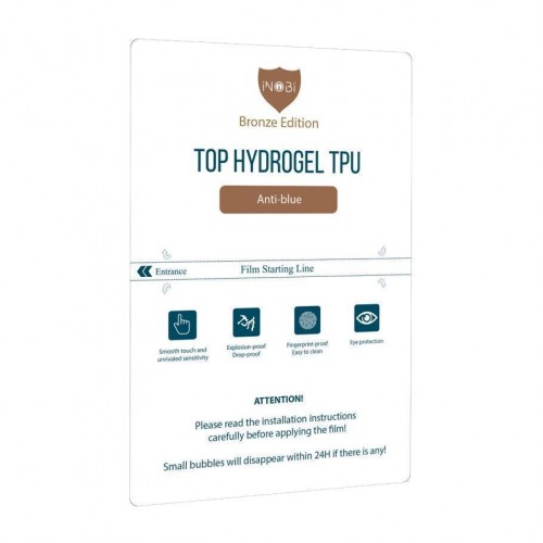 ПОШТУЧНО Гідрогель плівка iNobi BRONZE PB-003 / (глянець анти-синій)(EOL)