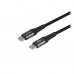Кабель USB Ridea RC-US42 UltraStrong Type-C to Type-C 60W 1.2m