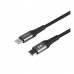 Кабель USB Ridea RC-US42 UltraStrong Type-C to Type-C 60W 2m Кабель USB Ridea RC-US42 UltraStrong Type-C to Type-C 60W 2m