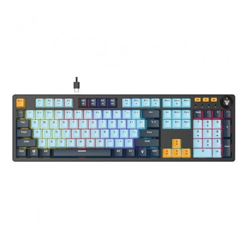 Клавіатура Ігрова FANTECH ATOM107S MK893S MIZU Blue Switch