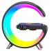 Бездротовий Зарядний Пристрій з с RGB Light/Alarm Clock/Desk Lamp 15W М'ята .Упак.