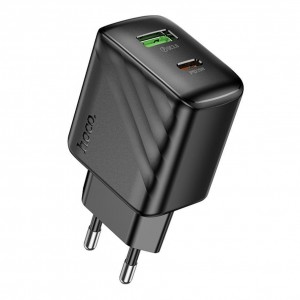 Мережевий Зарядний Пристрій Hoco CS25A 1USB-C/1USB PD/QC 20W