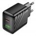 Мережевий Зарядний Пристрій Hoco CS25A 1USB-C/1USB PD/QC 20W
