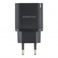 Мережевий Зарядний Пристрій Borofone BA83A 1USB-C/1USB PD/QC 20W Мережевий Зарядний Пристрій Borofone BA83A 1USB-C/1USB PD/QC 20W