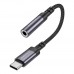 Перехідник Borofone BV24 Type-C to AUX 3.5mm (female) 15cm