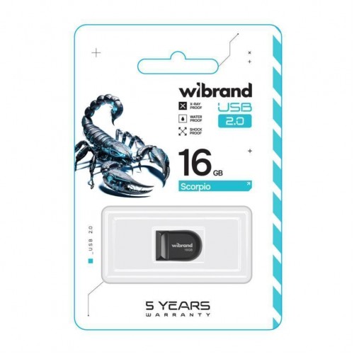 USB флеш-накопичувач Wibrand 16gb Scorpio