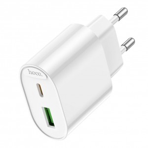 Мережевий Зарядний Пристрій Hoco C109A 1USB-C/1USB PD/QC 20W