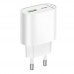 Мережевий Зарядний Пристрій Hoco C109A 1USB-C/1USB PD/QC 20W Мережевий Зарядний Пристрій Hoco C109A 1USB-C/1USB PD/QC 20W