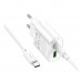 Мережевий Зарядний Пристрій Hoco C109A 1USB-C/1USB PD/QC 20W+Type-C to Type-C