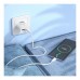 Мережевий Зарядний Пристрій Hoco C109A 1USB-C/1USB PD/QC 20W+Type-C to Type-C