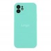 Чохол Silicone Case Full Size with Frame для iPhone 12 М'ята упаковка