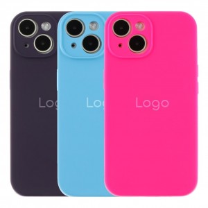 Чохол Silicone Case Full Size with Frame для iPhone 15 М'ята упаковка